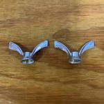 Huret Luxe Bicycle Axel Wing Nuts Fits Schwinn Wheels & Others Nos. Fixed Price $14.99.