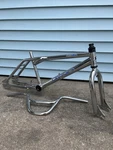 Dyno Zone Bmx Bike Old School Gt Performer Compe Frame Forks Chrome Air. Fixed Price $375.00.