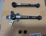 Cook Quality Products (cqp) Cranks 181 Mm Black Dog Bone Vintage Bmx Mtb. Fixed Price $525.00.