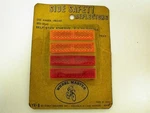 Vintage Bicycle Nos Reflectors Side Safety Amber Red Wheel Master YR-8 Dorcy. Fixed Price $16.50.