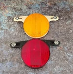 Japan Nos Vintage Bicycle Cat Eye Mags Wheels Reflector Red Ylw RR250 RR-250-WU. Fixed Price $26.90.