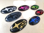 New 1X Glossy Black Front Rear Jdm Badge W/frames For W-r-x S-t-i 2015-2021. Fixed Price $32.09.
