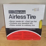 Vintage Sears Yellow Airless 26" 1 3/8" Tire New Box. Fixed Price $24.00.