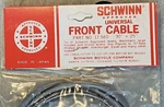 Vintage Schwinn Replacement Universal Front Brake Cable Part #17560. Fixed Price $14.99.