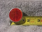 New 1960 Schwinn Reflector Stimsonite 8 Red 2-PIE " Bicycle Rear Fender Bike. Fixed Price $23.95.