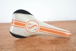 Schwinn Homegrown Stinger Bmx Mtb Seat Saddle Orange Gold Velo VL-229. Fixed Price $79.99.