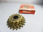 Nos Vintage Atom Maillard Gold Freewheel 5S. Fixed Price $199.00.
