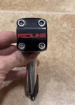 Oldschool Redline Suntour Stamped Forklifter Stem Black Bmx Freestyle Gt Haro. Fixed Price $285.00.