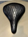 Vtg 60'S Mesinger Bike Seat 10"LONG X 8" Wide Black Diamond Vinyl Saddle Cruiser. Fixed Price $49.99.