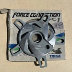 Old School 80'S Nos Bmx Tioga Task Force Max Flow FC-2 Spider 110 130 Bcd Gray. Fixed Price $99.00.