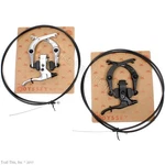 Odyssey Springfield U-brake Kit For Bmx Bike Hinged Lever Pads Cable & Housing. Fixed Price $34.95.