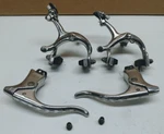 Vintage Shimano Brakes Front Rear BR-Z57 Side Pull Calipers BL-Z304 Levers Japan. Fixed Price $23.00.