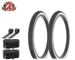 20" X 1-3/4 Whitewall Bicycle Tires Vintage Schwinn Stingray Fit S7 Rim 6PC Set.. Fixed Price $73.98.