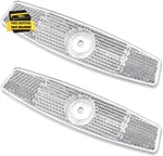 2 Pcs Bike Reflectors, White Wheel Bicycle Portable. Fixed Price $11.41.