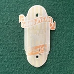 Vintage Columbia Built Goodyear Hi-way Patrol Bicycle Bike Head Badge Emblem. Fixed Price $24.00.