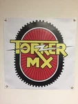 Old School Bmx Torker 2X2 Banner Mancave Shop Repro. Fixed Price $35.00.