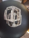 Vintage VP-550 Alloy Pedals Bear Trap Dx Style Bmx Mtb Platform 1/2" Silver. Fixed Price $30.00.