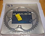 Shimano Dura Ace Sg B-53T Chainring 130 Bcd For FC-7400 2X7-8-SPEED Road Bikes. Fixed Price $84.50.