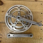 Vintage Sugino Super Maxy Chainwheel - 52/40 Road Tour Crank Arms (japan). Fixed Price $60.00.