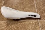 Oldschool Skyway Viscount Seat White Bmx Freestyle Pro Gt Haro Redline Hutch. Fixed Price $275.00.