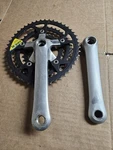 1988 Shimano Exage Trail Biopace Triple Crankset, 170MM 48/38/28, FC-M350, Japan. Fixed Price $34.00.