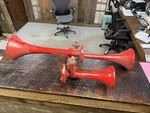Nathan Airchime P1 Red Railroad Horn With Bendix Valve. Fixed Price $1500.00.