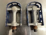 Sr MP-130 Platform Pedals Anodized Blue Cage 9/16 Mtb Retro Vintage Rare. Fixed Price $109.00.