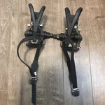 397 Bike Pedal Set With VP-709 Toe Trap Left & Right. Fixed Price $23.32.