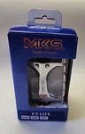 Mks Mikashima Ct-lite Silver Bicycle Pedals 9/16" Road Touring City Japan. Fixed Price $39.00.