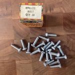 Vintage Nos Box Of 20 Raleigh Chrome Bolt RMB.123 3/16" 3/4". (nj). Fixed Price $25.00.