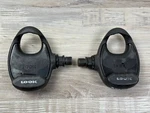 Vintage Look Clipless Pedals Black Road No Cleats. Fixed Price $29.99.