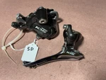 Nos Takeoff Shimano 105 RD-5600 Front And Rear Derailleurs. Fixed Price $39.99.