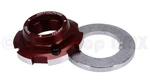Tange-seiki LP-440 1" Threaded Bicycle Headset Lock Dark Red. Fixed Price $28.99.