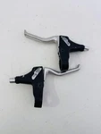 Vintage Dia-compe PC5 Versa Brake Levers Pair 22.2MM Black Silver Mtb Hybrid A55. Fixed Price $24.99.
