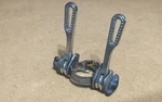 Vintage Huret Luxe As Double Downtube Friction Shifters Clamp 28.6MM. Fixed Price $27.99.