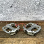 Gt Bmx Platform Bike Pedals 1/2 Vintage Old School Silver Pair 1PC Freestyle. Fixed Price $19.99.