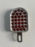 Vintage Persons Red Glass Bicycle Reflector Tombstone Cat Eye Schwinn. Fixed Price $110.00.