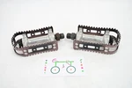 Vintage Mks BM-10 Foot Jaws Pedals 9/16" Old School Bmx Mountain Mtb Bike. Fixed Price $89.99.