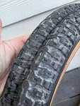 Rare Nos Early 80 Irc Bmx Racer Snake Belly Style Tires Both 2.125 Old School. Fixed Price $525.00.
