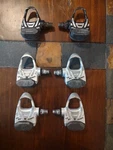 Look Pp 247 Clipless Road Pedals 9/16 Mult Tensioner. Fixed Price $25.00.