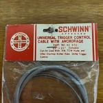 Schwinn Approved Universal Trigger Control Cable With Anchorage 42951 Nos. Fixed Price $34.99.