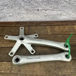 Vintage Shimano 105 Triple Crankset 175MM 130 Bcd Square Arms Only Japan Silver. Fixed Price $56.39.