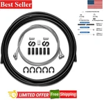 High-quality Brake Cable Housing Set For Mountain Road Bikes Safe Riding. Fixed Price $18.99.