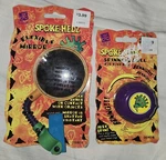 New Cycle Products Spoke-hedz Mirror And Bell. Fixed Price $25.00.