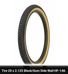 New Duro 20X 2.125 Black/gumwall Snake Belly Bmx Bicycle Tire (blue Also). Fixed Price $24.99.