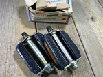 Old School Bmx Muscle Bike Bicycle Norco Pedals 9/16 Threads 3.5 Inches Nos. Fixed Price $28.99.