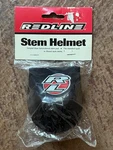 Vintage Nos Black Redline Stem Helmet Cover Pad Old School Bmx Racing Freestyle. Fixed Price $49.99.