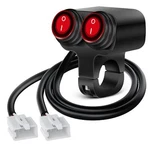 Nilight Motorcycle Handlebar Switch Plug Play 12V Atv. Fixed Price $12.99.