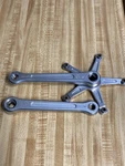 Campagnolo Gran Sport Crank Arms 170MM Good Condition With Chain Ring Bolts. Fixed Price $59.00.