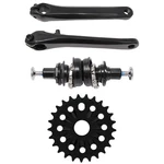 Pro+ 3 Pcs Bicycle Black Crankset Beach Cruiser Bmx Mtb W/25T Sprocket. Fixed Price $86.80.